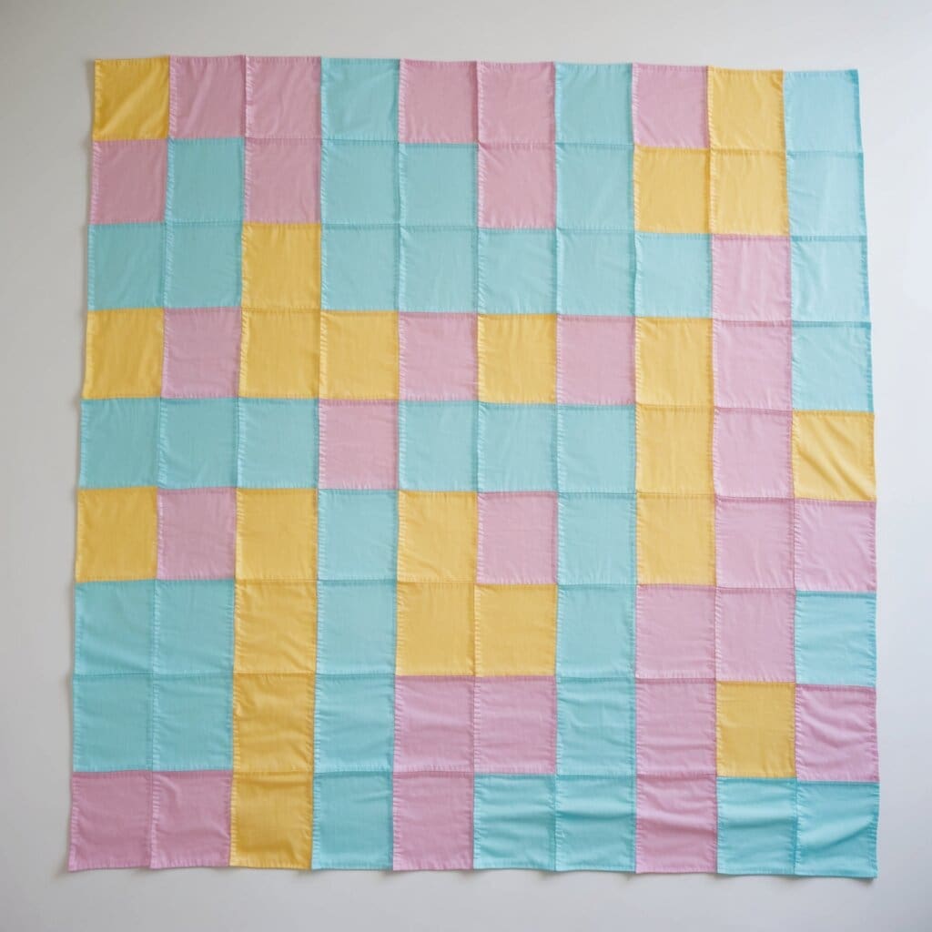 How to make a baby quilt step 3