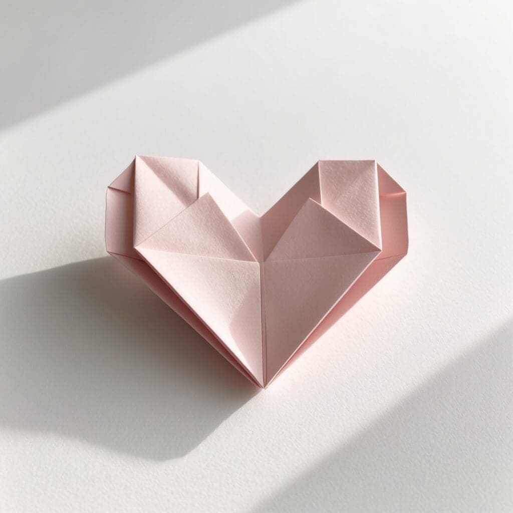 Origami heart 3