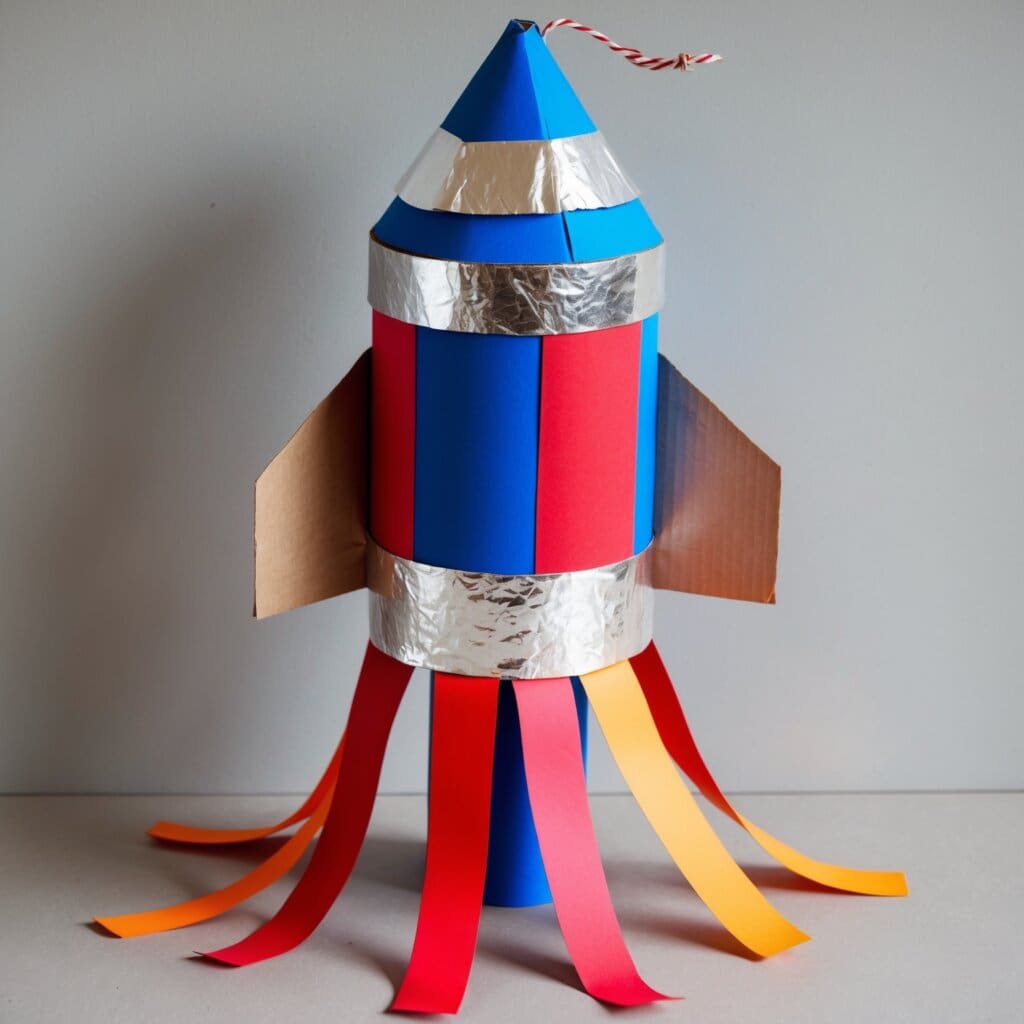 Rocket ship craft space projects for kids 2