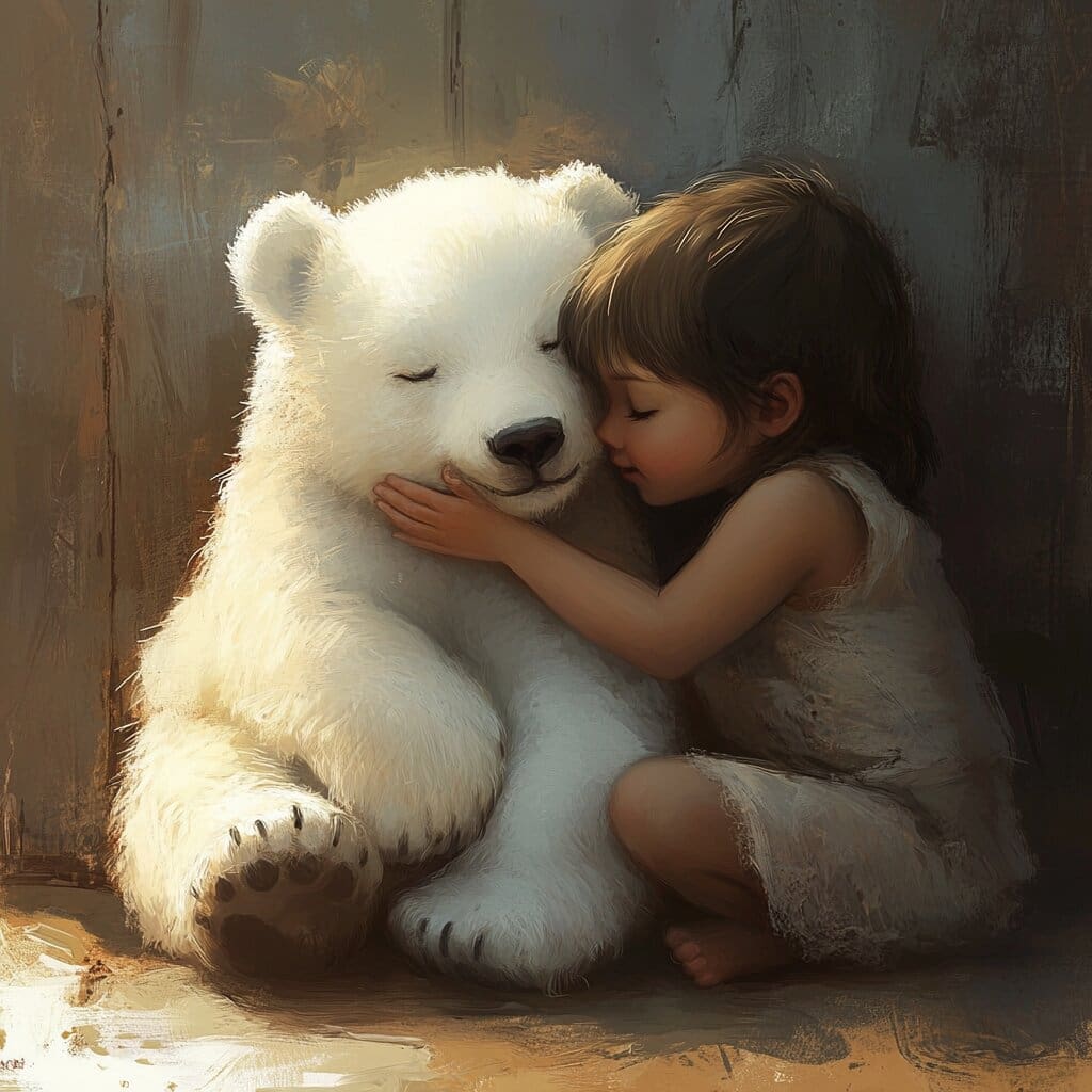 A kid friendly/childish and cute image of kindness