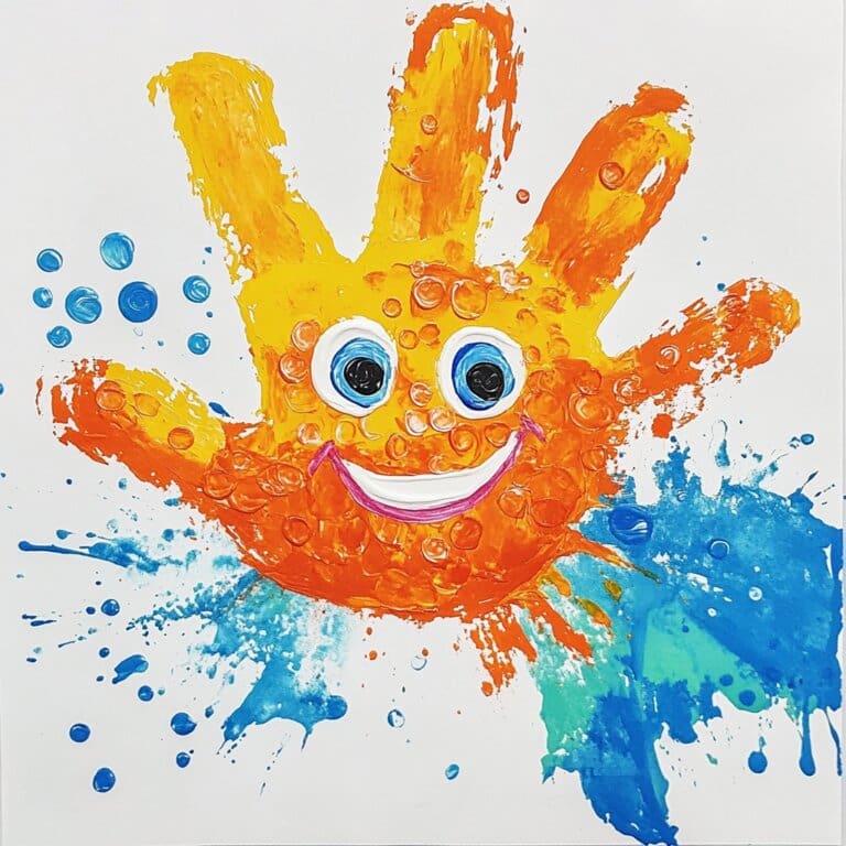 Handprint art ideas