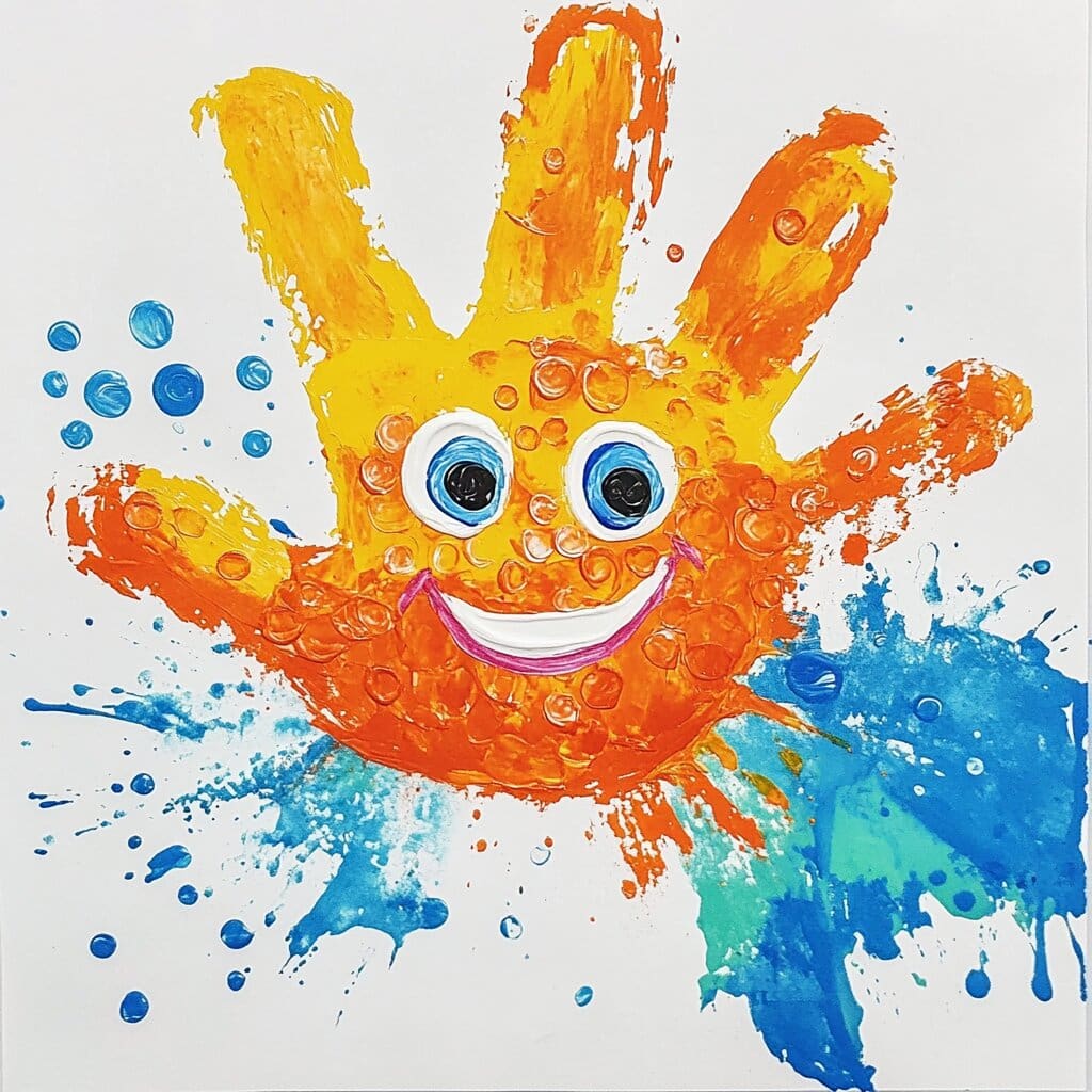 Handprint art ideas