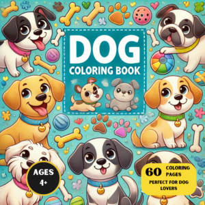 Dog coloring book