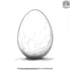 Alien Egg Coloring Pages