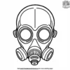 Alien Gas Mask Coloring Pages