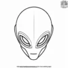 Alien Helmet Coloring Pages