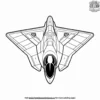 Alien Stealth Bomber Coloring Pages