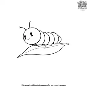 Baby Caterpillar Coloring Pages