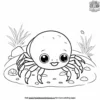 Baby Crab Coloring Pages