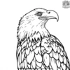 Bald Eagle Pride Coloring Pages