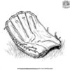 Baseball Glove Coloring Pages