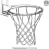 Basketball Hoop Coloring Pages