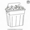 Bottle Recycling Bin Coloring Pages