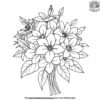 Bouquet of Summer Flowers Coloring Pages