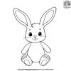 Bunny Doll with Long Ears Coloring Pages