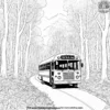 Bus in the Forest Coloring Pages