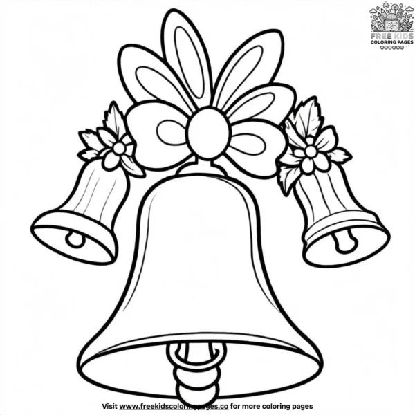 Carnival bell coloring pages