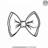 Carnival Bow Tie Coloring Pages