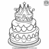 Carnival Cake Coloring Pages