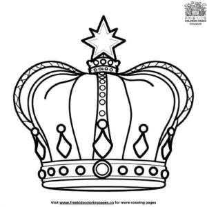 Carnival Crown Coloring Pages