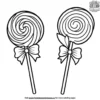 Carnival Lollipop Coloring Pages