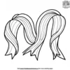 Carnival Ribbon Coloring Pages