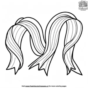 Carnival Ribbon Coloring Pages