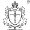 Castle Coat of Arms Coloring Pages