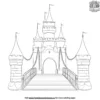 Castle Drawbridge Chain Coloring Pages