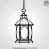 Castle Lantern Coloring Pages