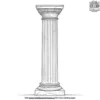 Castle Stone Column Coloring Pages