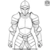 Castle Suit of Armor Coloring Pages