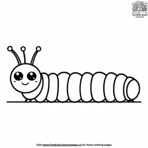 Caterpillar Coloring Pages