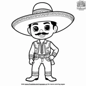 Charro Fun Coloring Pages