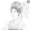 Chinese Princess Coloring Pages