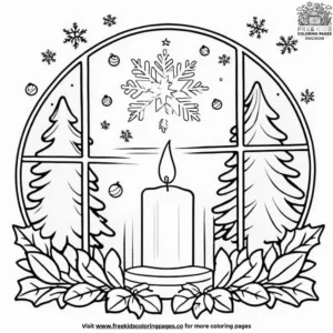 Christmas Eve Coloring Pages