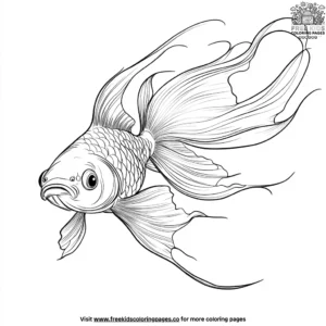 Colorful Fish Coloring Pages