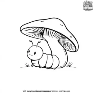 Cozy Caterpillar Coloring Pages