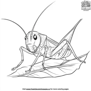 Cricket Coloring Pages