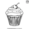 Cupcake Fun Coloring Pages