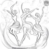 Dance Spirit Coloring Pages