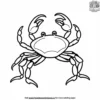 Dancing Crab Coloring Pages