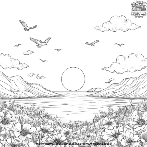 Dawn spirit coloring pages