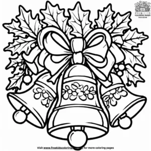 December Bells Coloring Pages