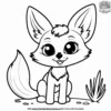 Desert Fox Coloring Pages