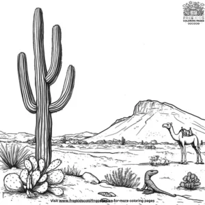 Desert Spirit Coloring Pages