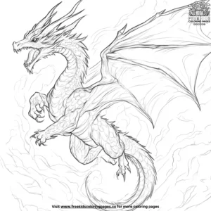 Dragon Spirit Coloring Pages