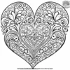 Elegant Love Coloring Pages