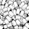 Empty Soda Cans in Trash Coloring Pages