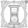 Enchanted Hourglass Coloring Pages